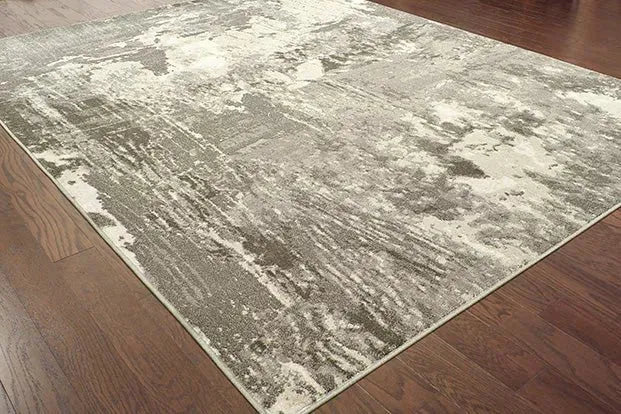 Rowan 2067W Ivory/ Grey Rug