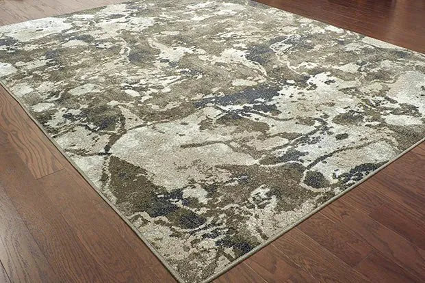 Rowan 537e Grey/ Ivory Rug