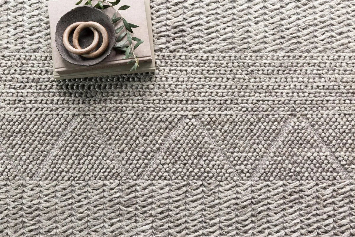 Rowan by Magnolia Home ROW-01 Ash Rug