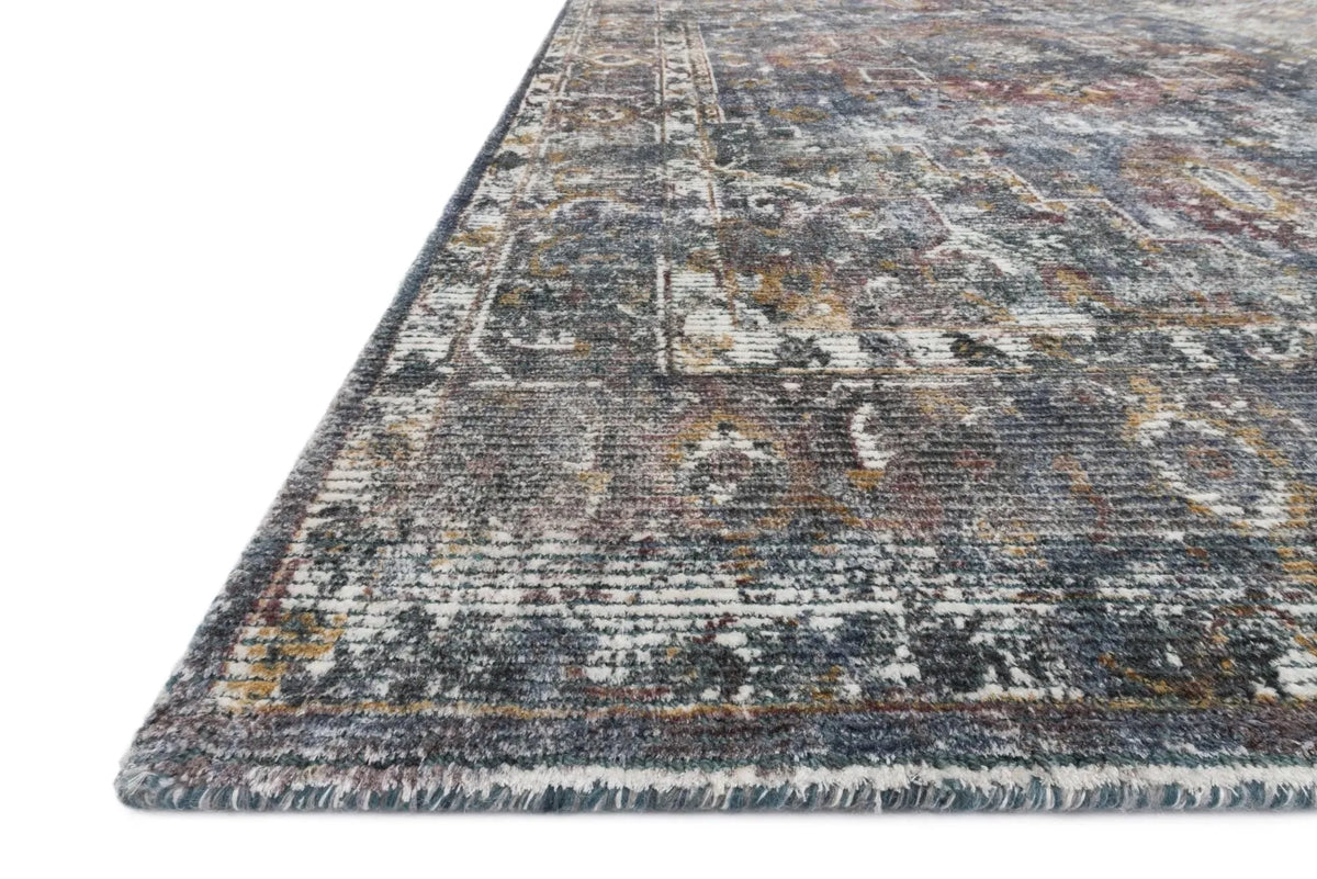 Rumi RUM 04 Navy Multi Rug