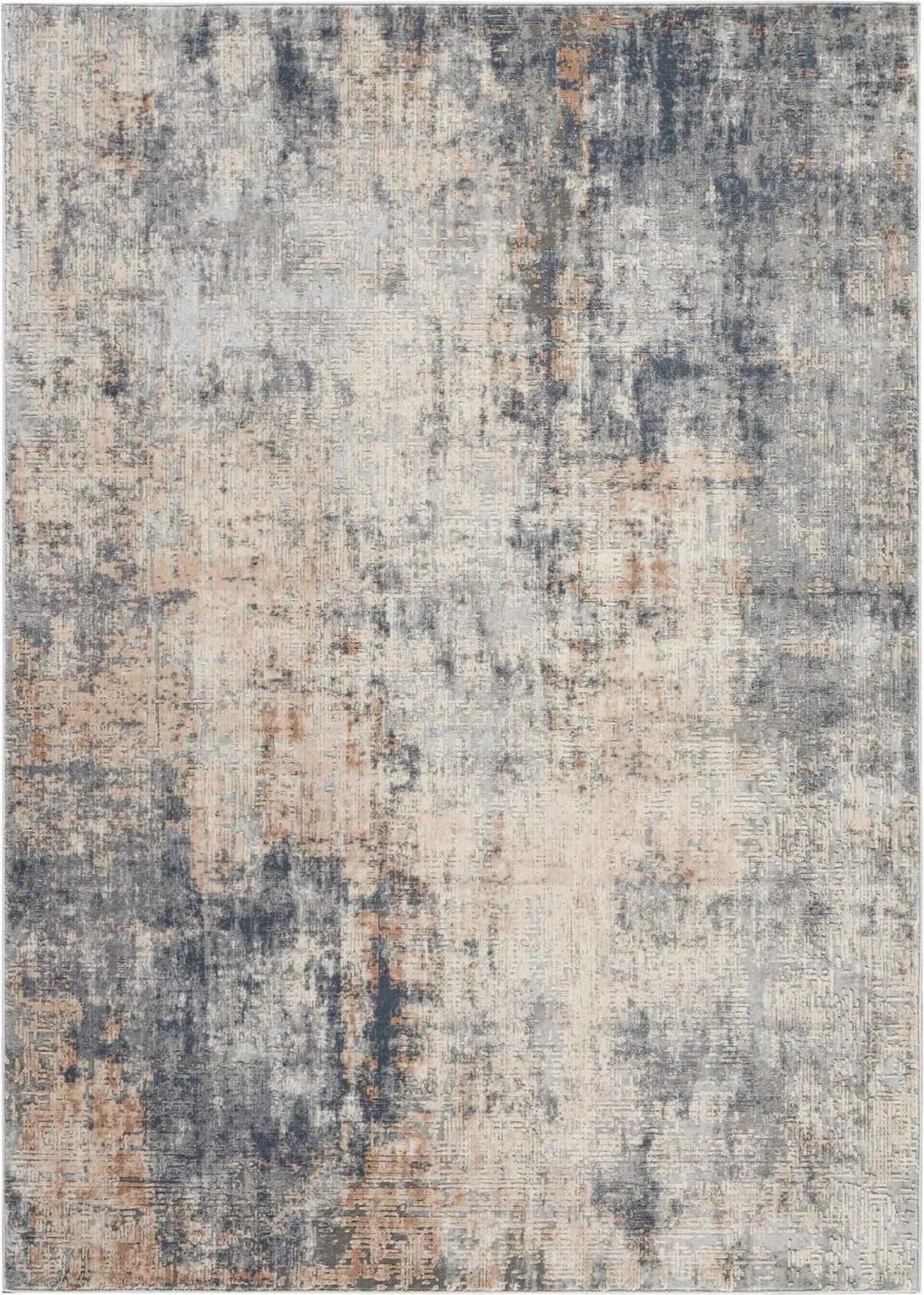 Rustic Textures RUS01 Grey/Beige Rug