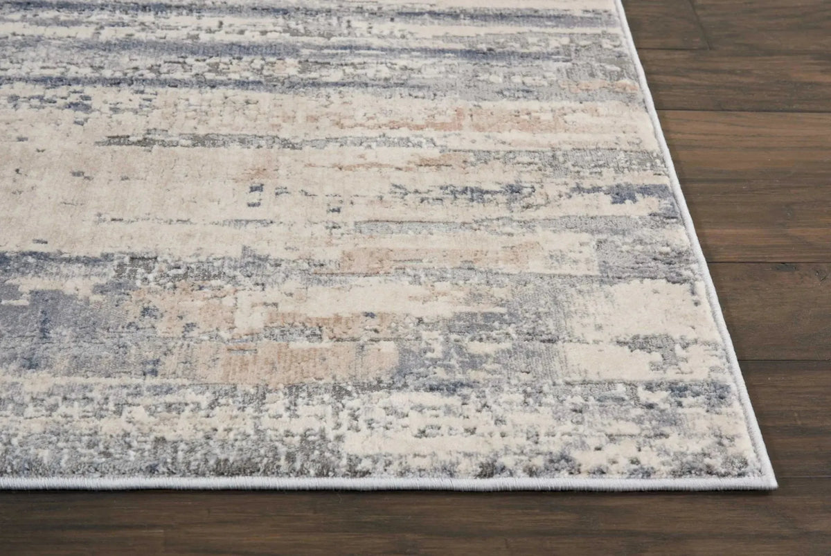 Rustic Textures RUS04 Beige/Grey Rug