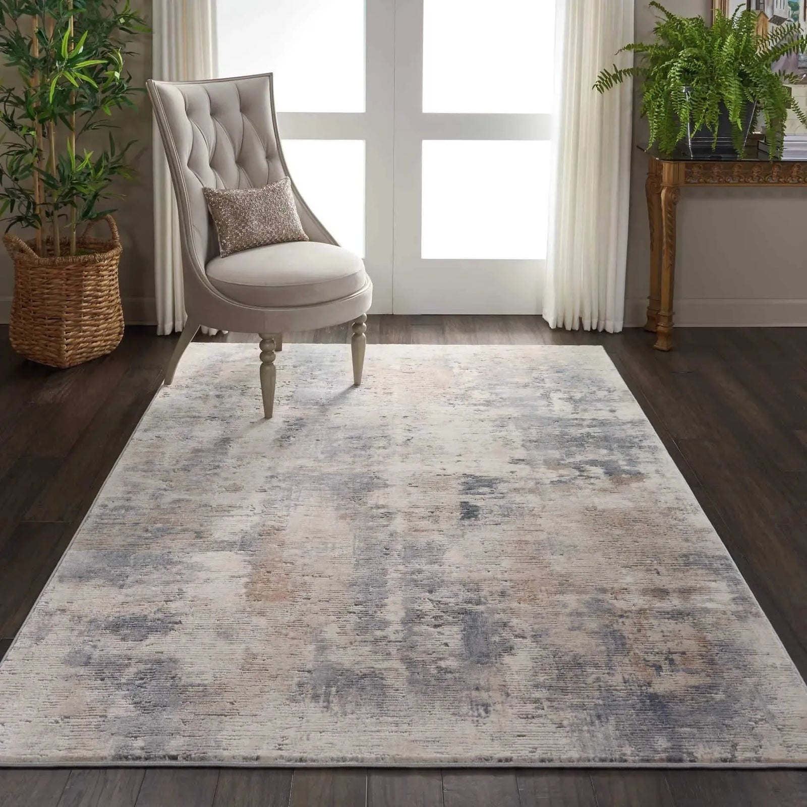 Rustic Textures RUS05 Beige/Grey Rug