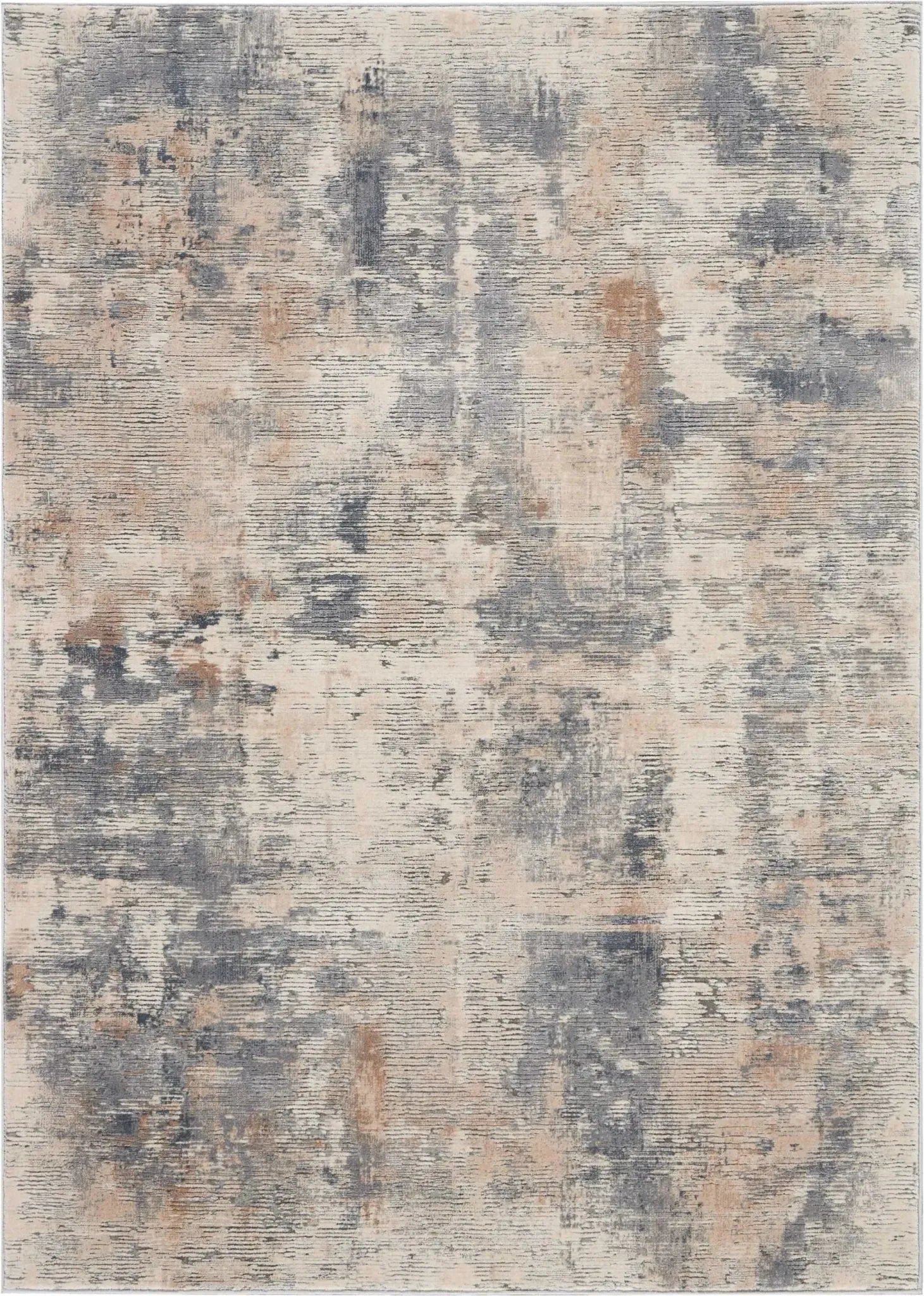 Rustic Textures RUS05 Beige/Grey Rug