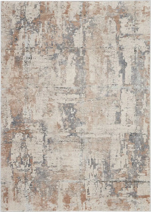 Rustic Textures RUS06 Beige/Grey Rug