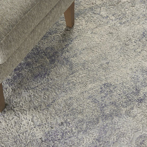 Rustic Textures RUS09 Ivory/Light Blue Rug