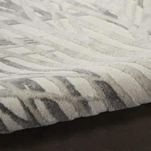 Rustic Textures RUS17 Ivory/Grey Rug