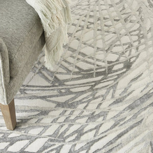 Rustic Textures RUS17 Ivory/Grey Rug