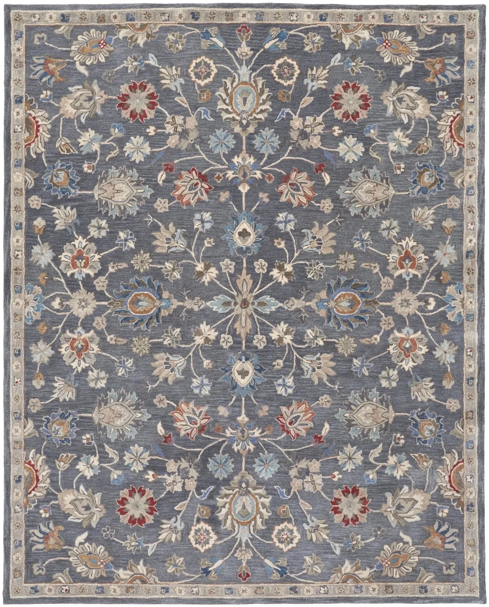 Rylan RYL8639F Grey/Ivory Rug