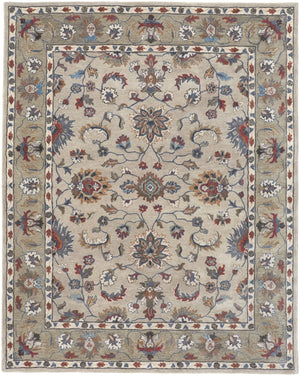 Rylan RYL8642F Ivory/Taupe Rug