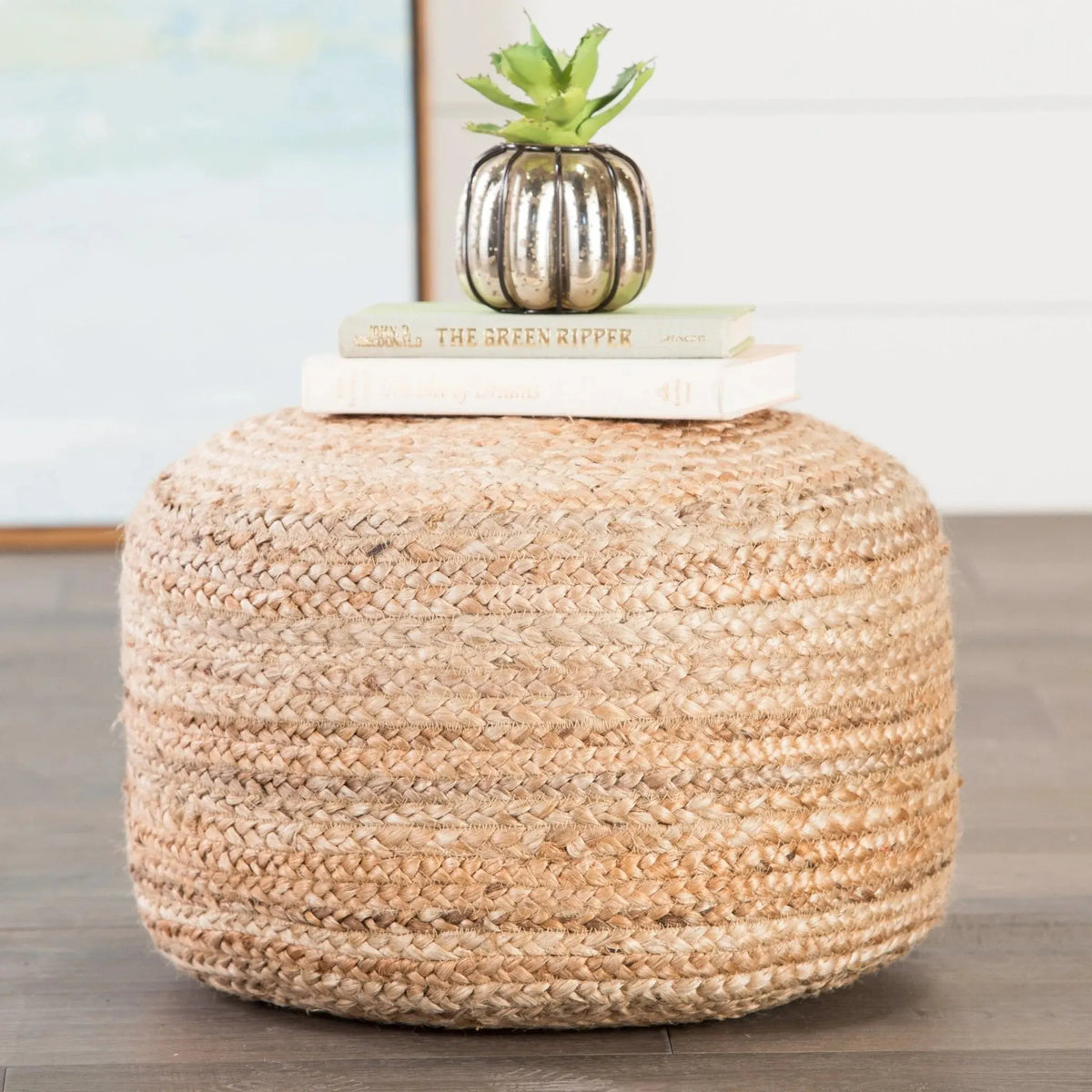 Saba SAA01 Sangam Beige Pouf