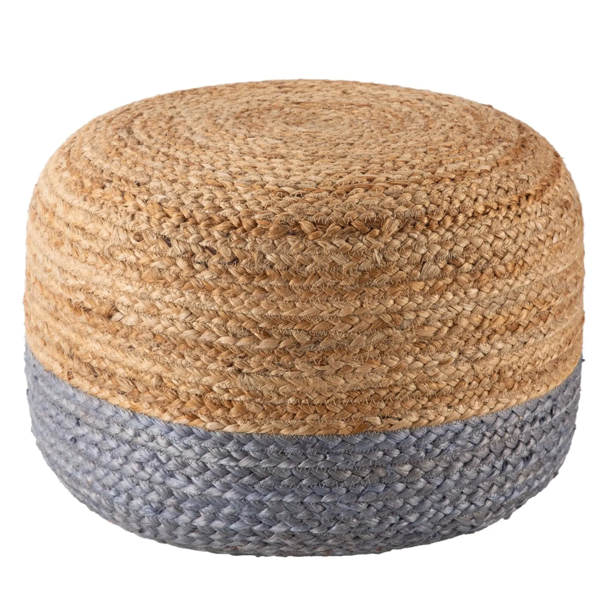 Saba Saa11 Oliana Light Gray/Beige Pouf