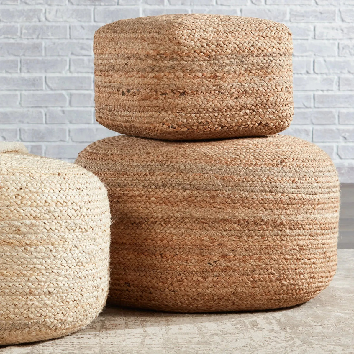 Saba Saa14 Mesa Natural Pouf