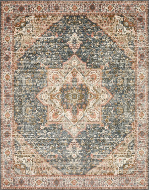 Saban Sab-01 Blue/Multi Rug