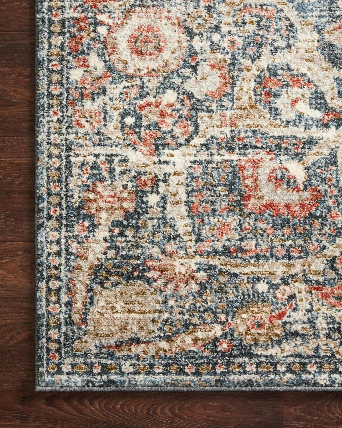 Saban Sab-02 Blue/Spice Rug