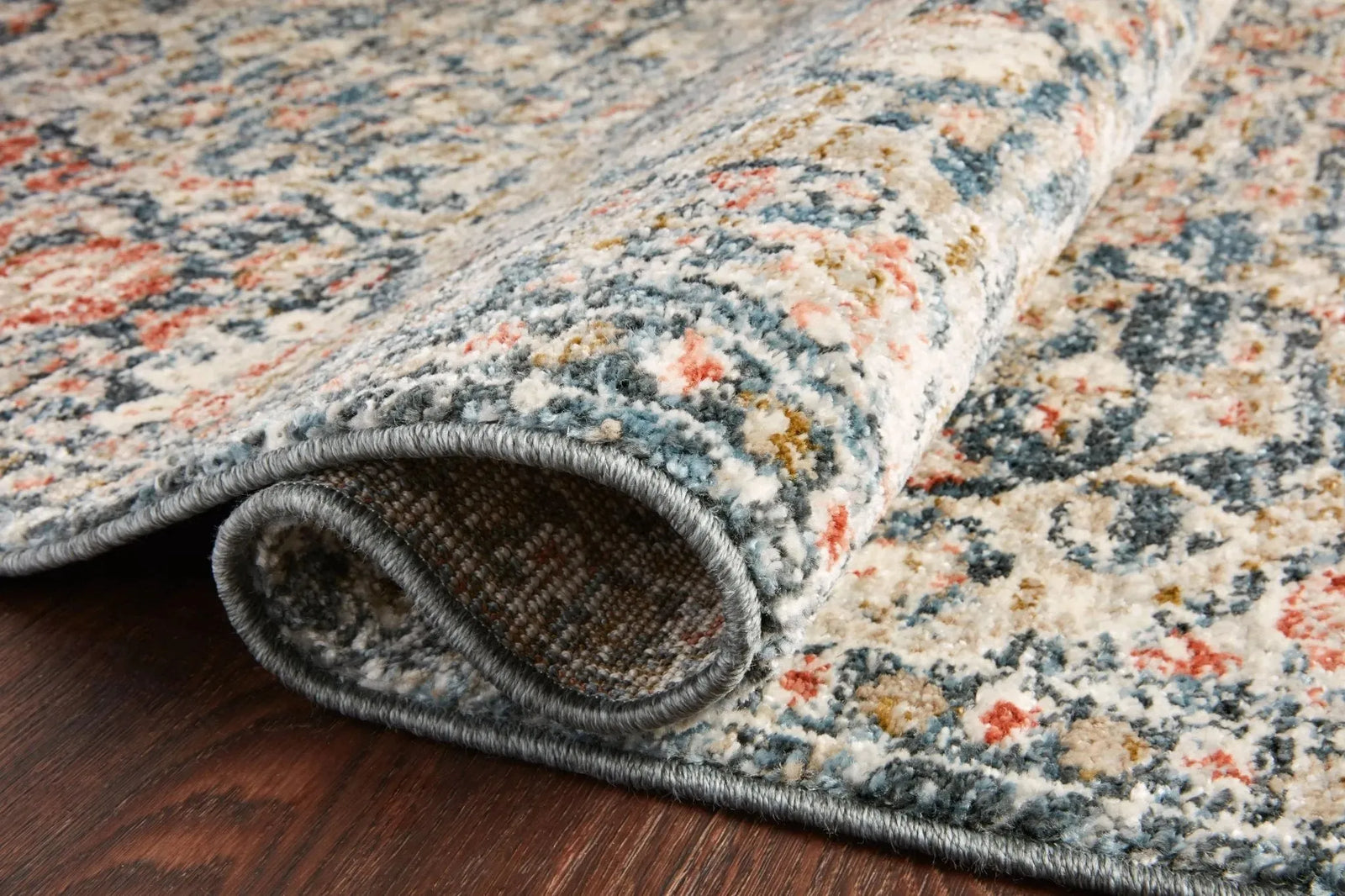 Saban Sab-02 Blue/Spice Rug