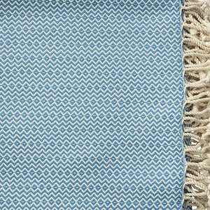 Sadie 80303LIB Light Blue Throw Blanket