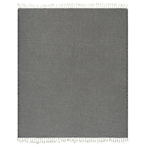 Sadie 80304BLK Black Throw Blanket