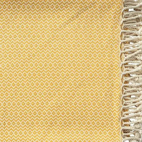 Sadie 80306MST Mustard Throw Blanket