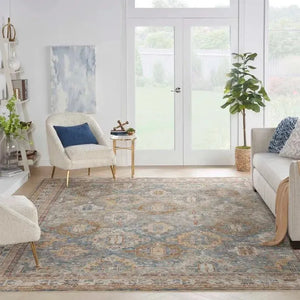 Sahar SHR01 Blue Rug