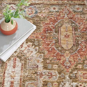 Sahar SHR01 Green Rug