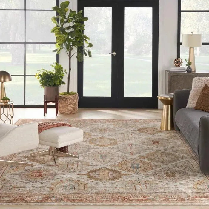 Sahar SHR01 Ivory/Multi Rug