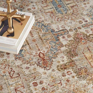 Sahar SHR01 Ivory/Multi Rug
