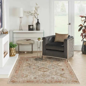 Sahar SHR01 Ivory/Multi Rug
