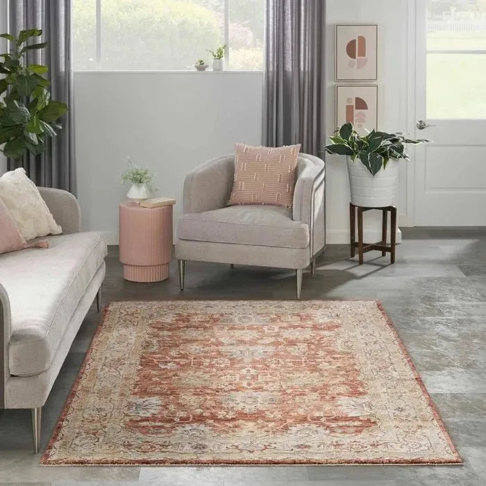 Sahar SHR02 Rust Rug