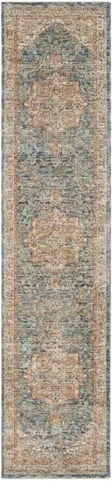 Sahar SHR06 Ivory/Blue Rug