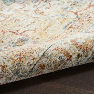 Sahar SHR06 Ivory/Blue Rug