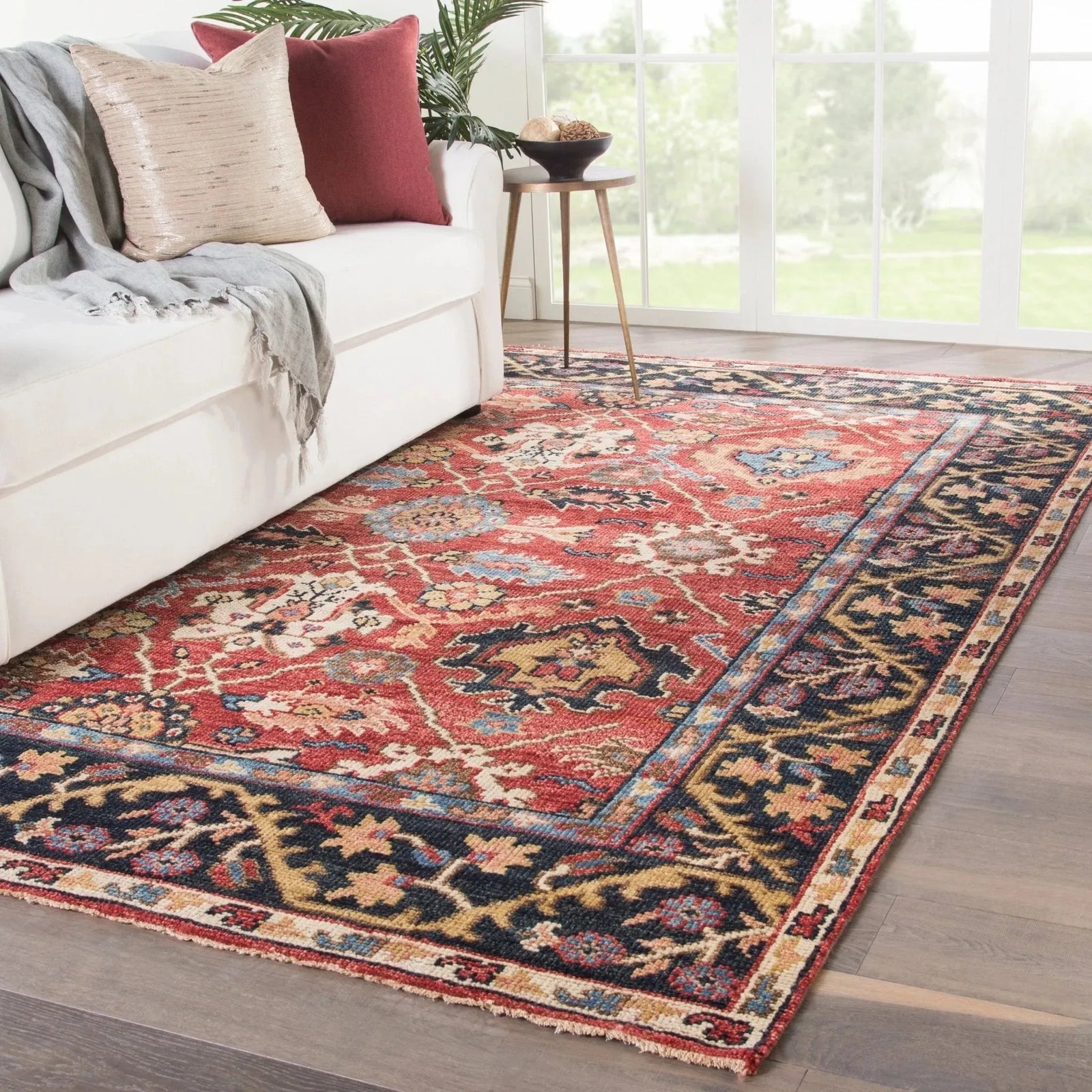 Salinas SLN02 Aika Biking Red/Reflecting Pond Rug
