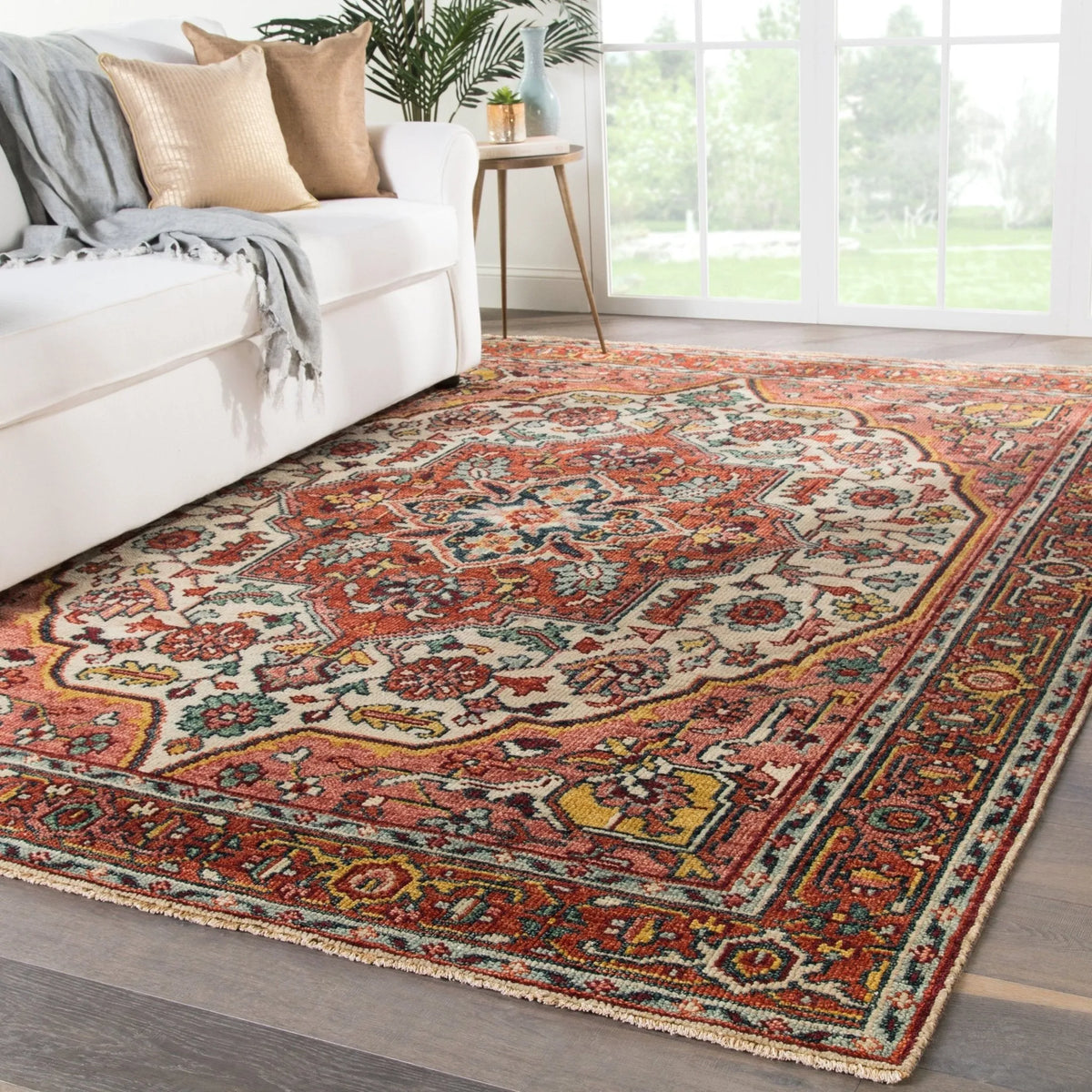Salinas SLN04 Tavola Chutney/Oatmeal Rug
