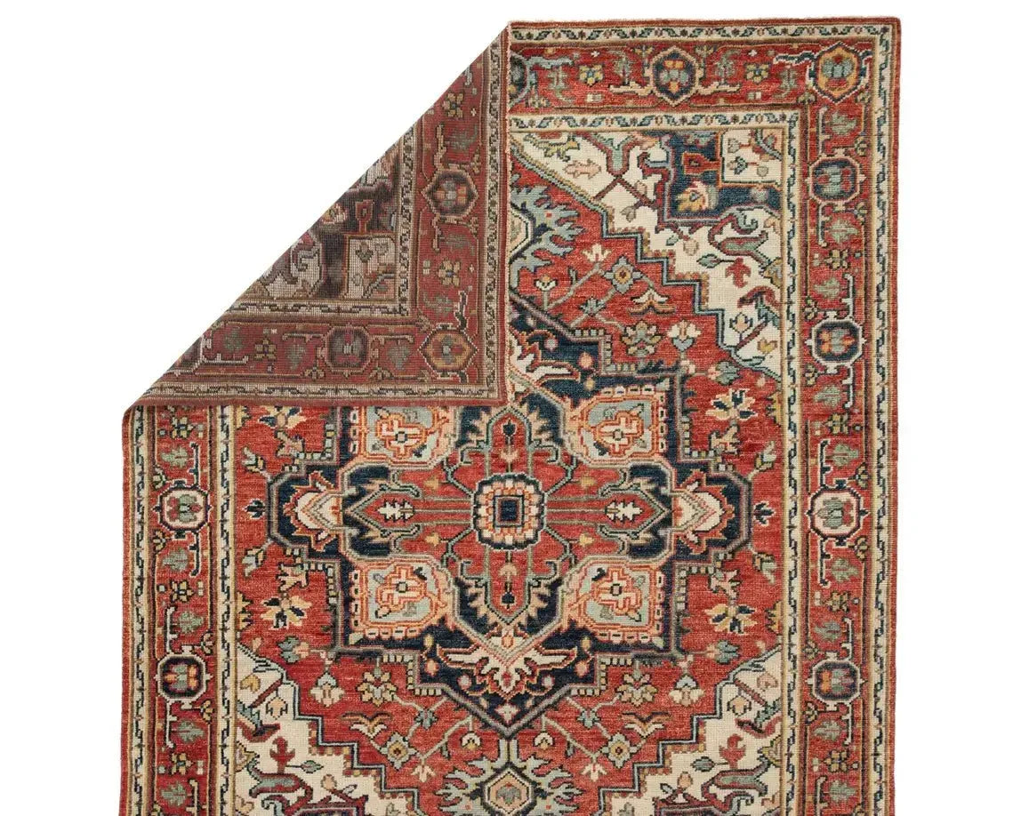 Salinas SLN05 Willa Oatmeal/Cinnabar Rug