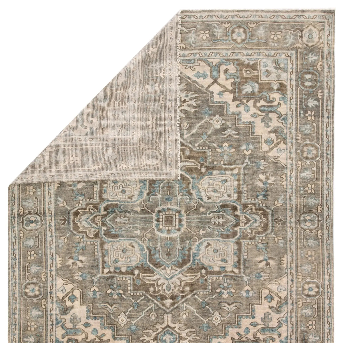 Salinas SLN07 Flynn London Fog/Whitecap Gray Rug