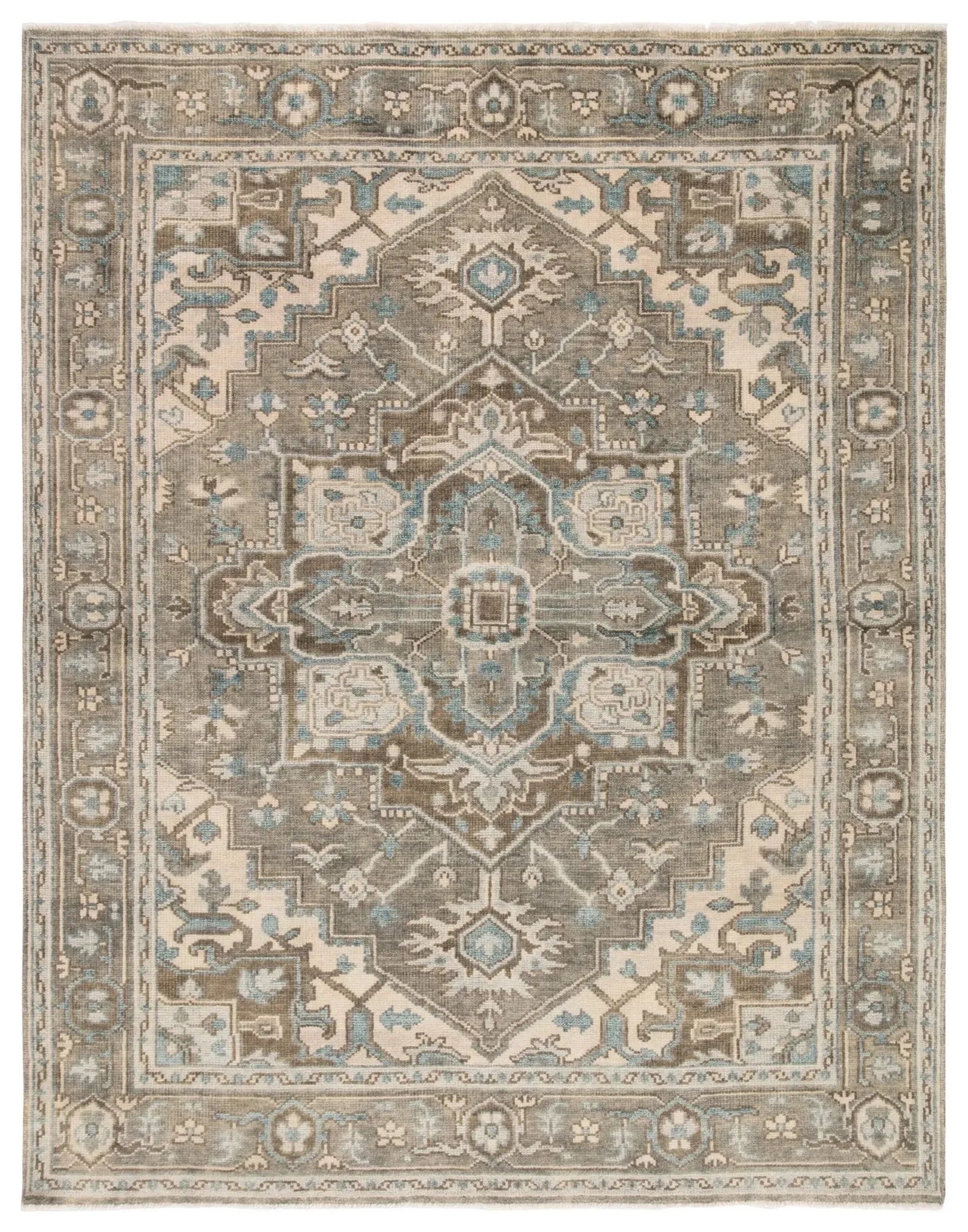 Salinas SLN07 Flynn London Fog/Whitecap Gray Rug