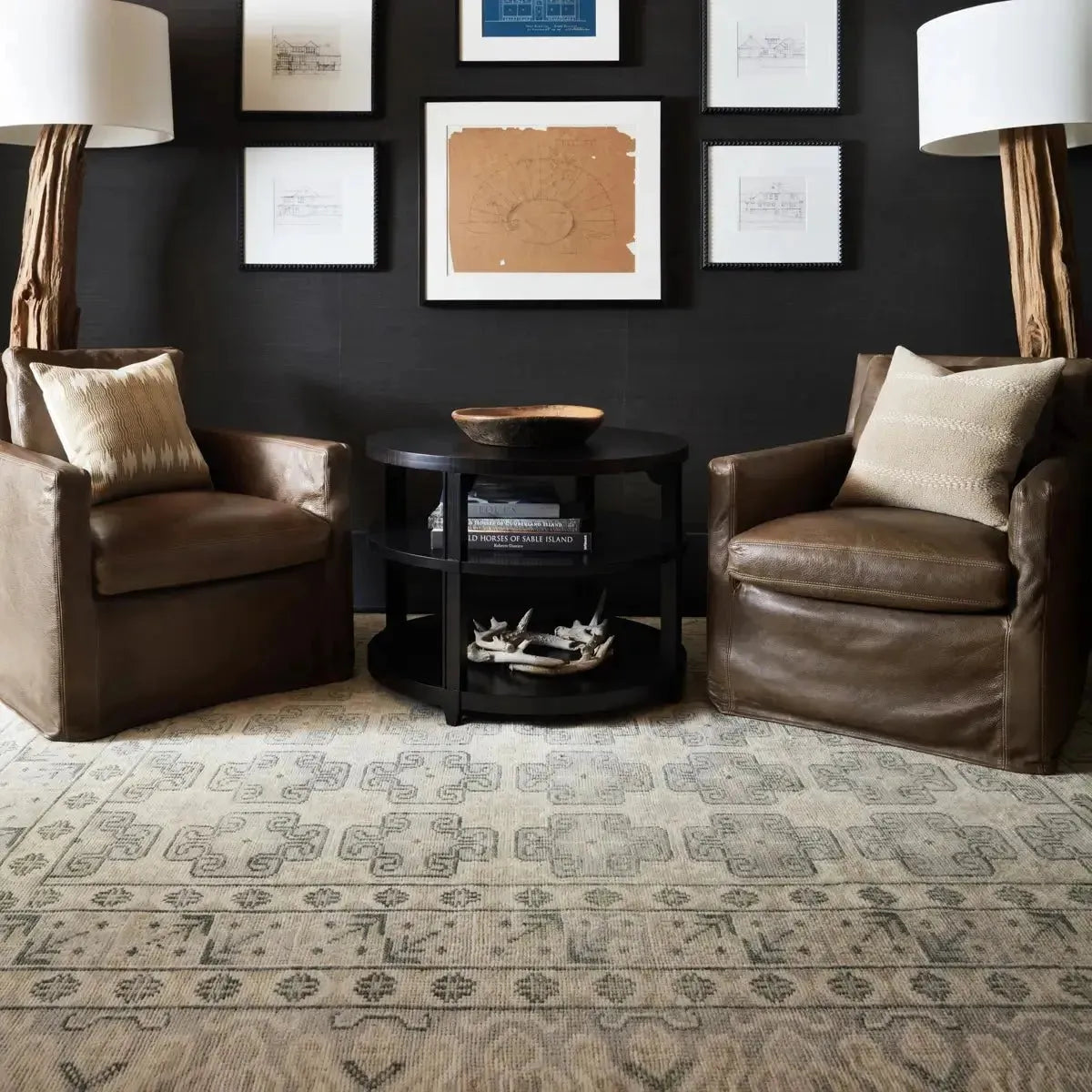 Salinas SLN08 Green Rug