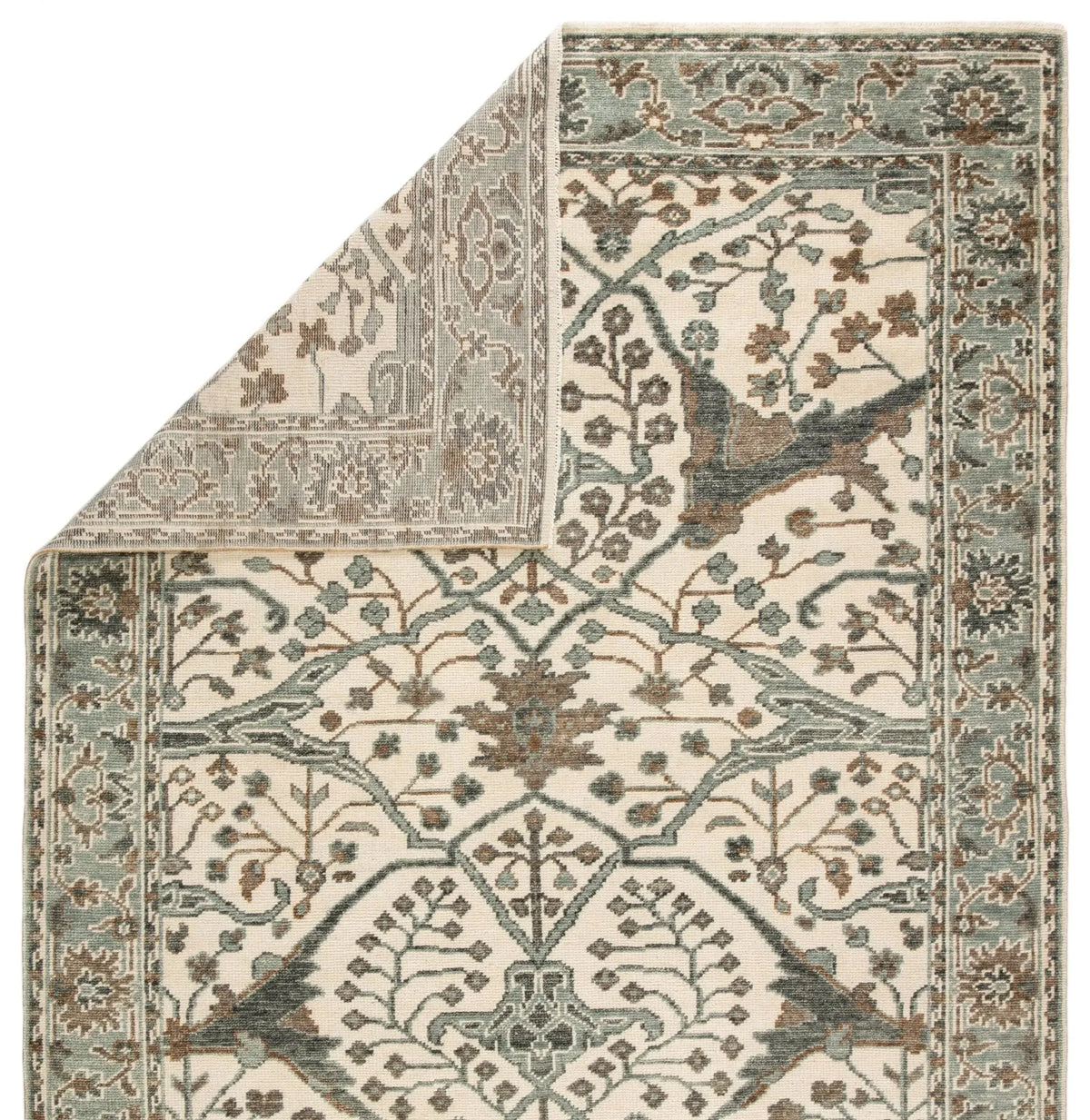 Salinas SLN11 Slayton Light Teal/Ivory Rug