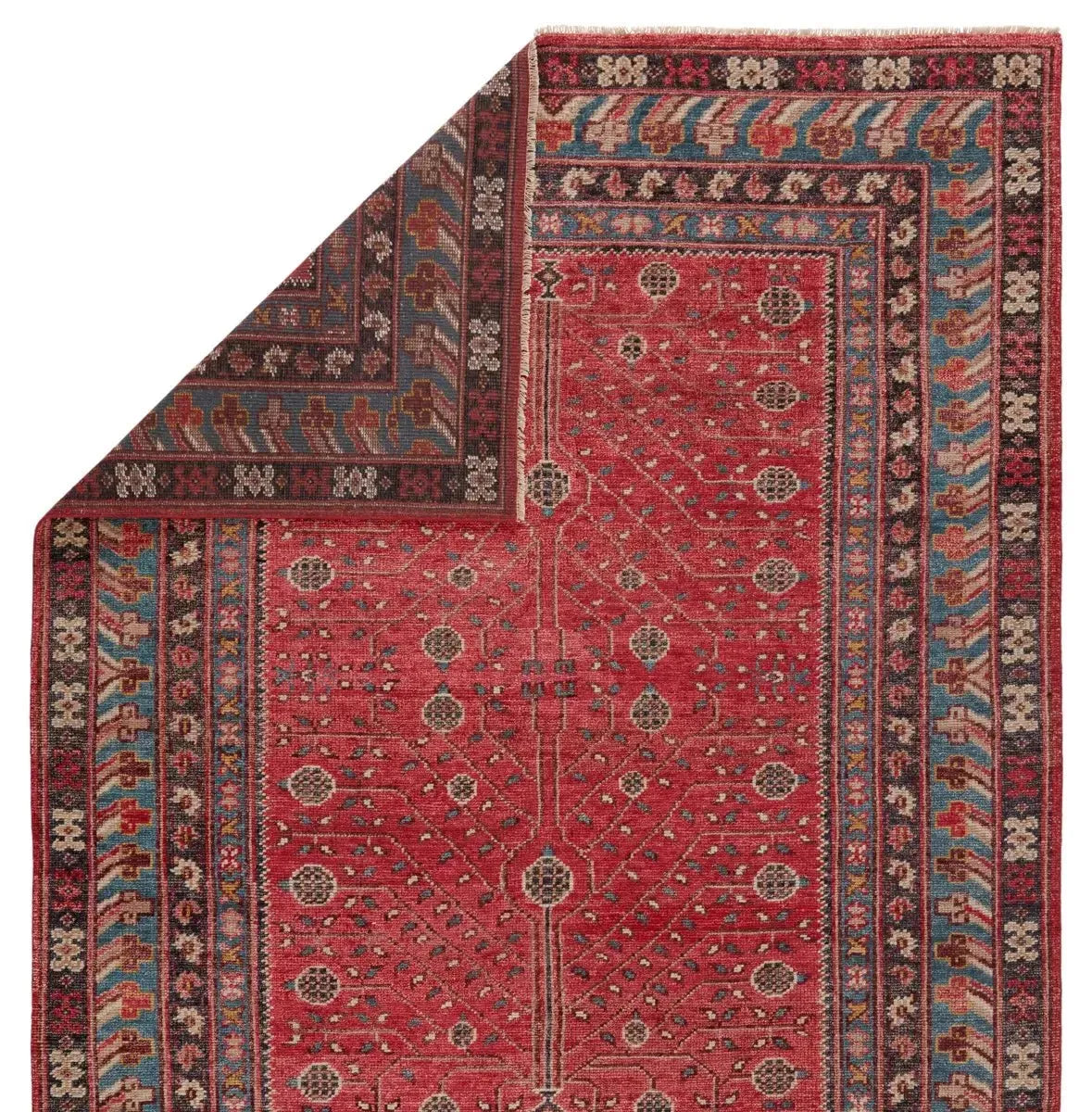 Salinas SLN13 Red/Blue Rug