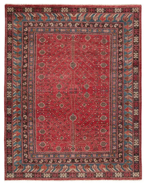 Salinas SLN13 Red/Blue Rug