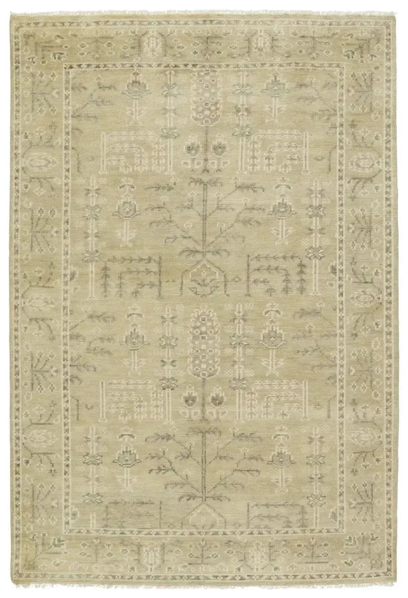 Salinas SLN16 Green/Cream Rug