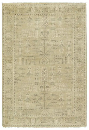 Salinas SLN16 Green/Cream Rug