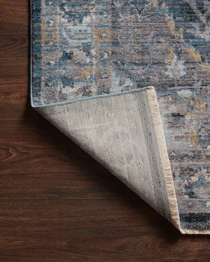 Samra Sam-01 Denim/Grey Rug