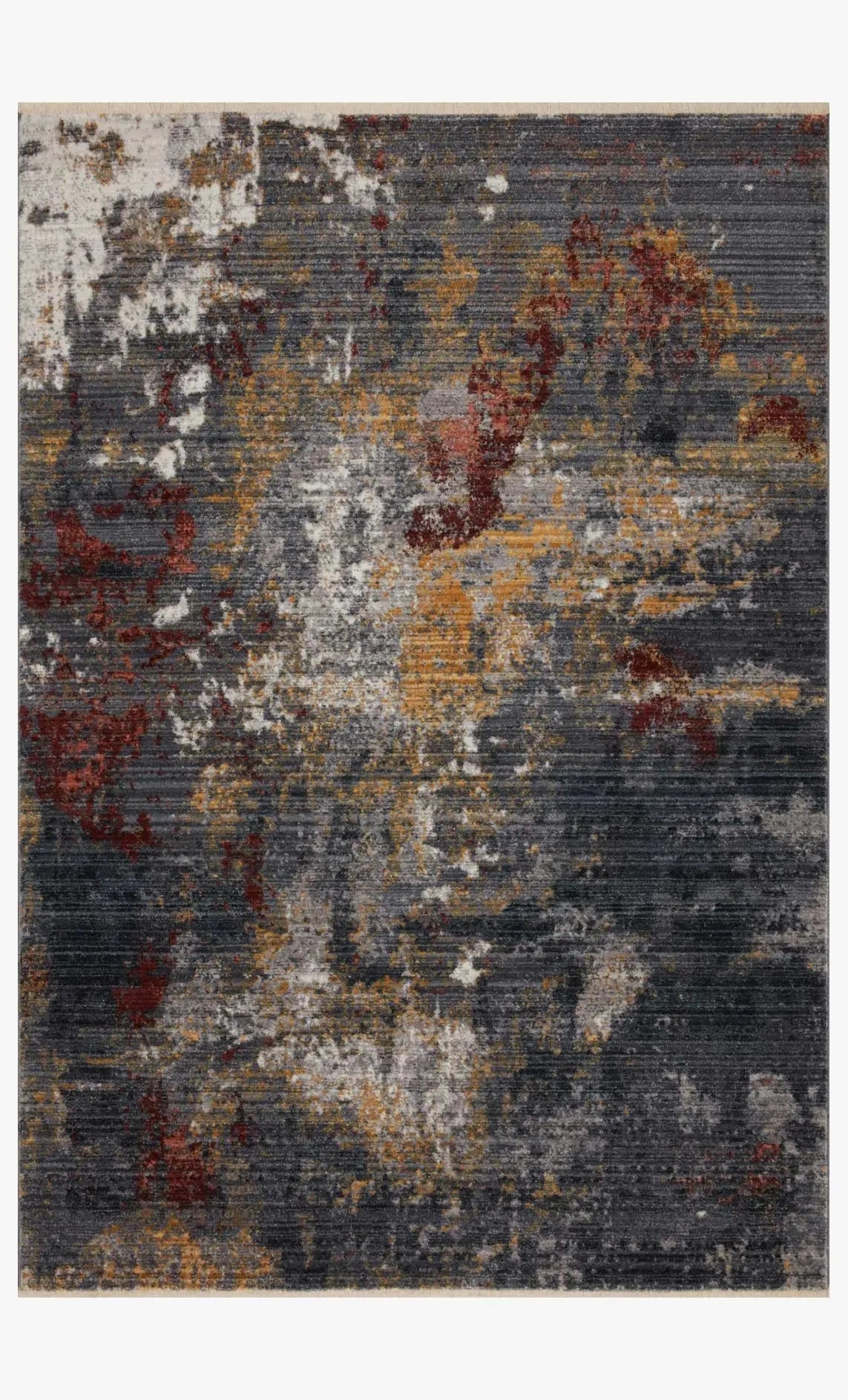 Samra Sam-03 Dk. Grey/Spice Rug