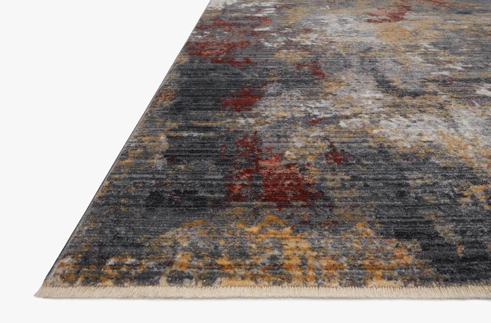 Samra Sam-03 Dk. Grey/Spice Rug