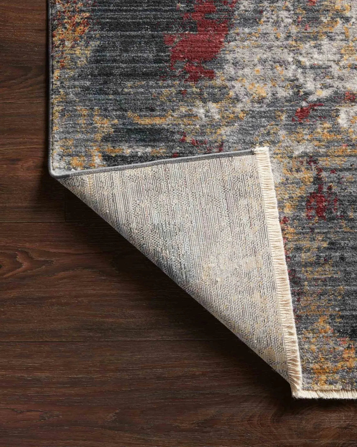 Samra Sam-03 Dk. Grey/Spice Rug