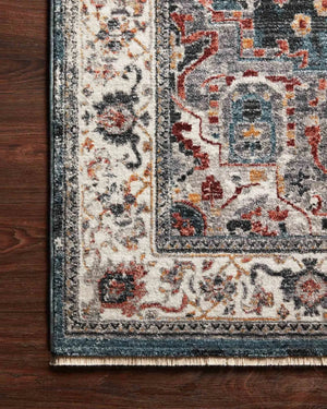 Samra Sam-04 Slate/Multi Rug