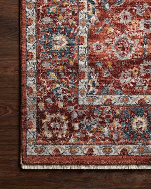 Samra Sam-07 Brick/Multi Rug