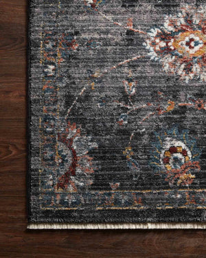 Samra Sam-08 Charcoal/Multi Rug