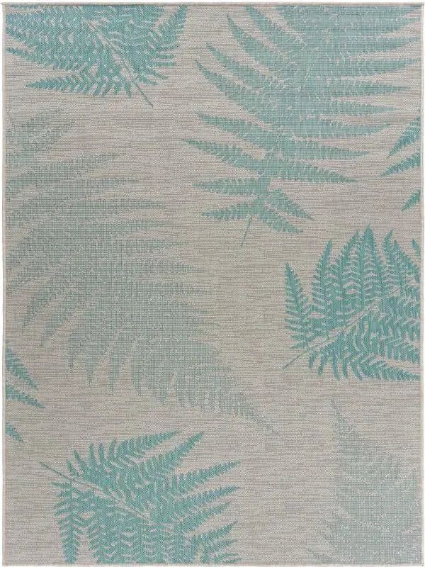 Sanibel Lr81649 Teal/Cream Rug